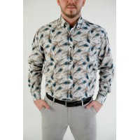 Сорочка чоловіча Приталена HS0044 - 3XL