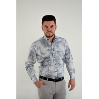 Сорочка чоловіча Вільний Крій HS0054 - M