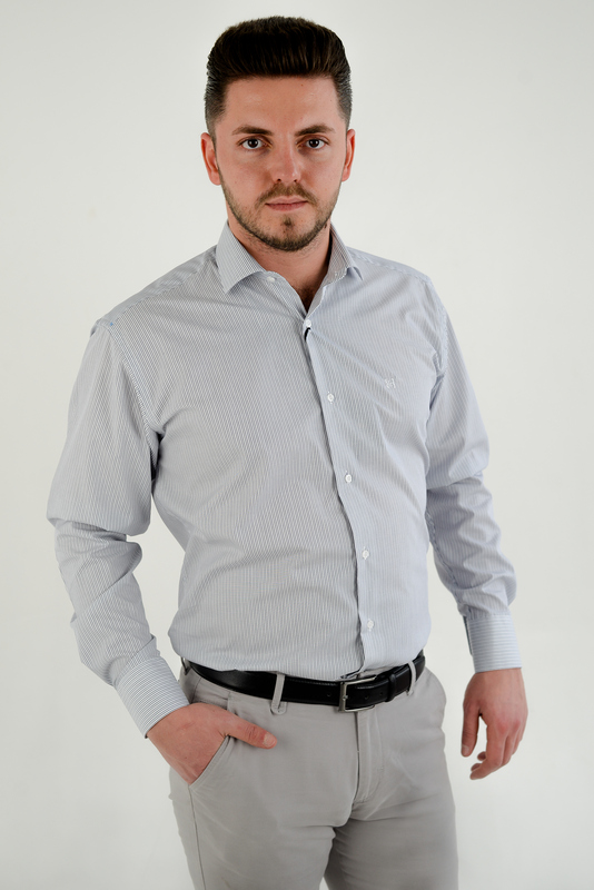 Сорочка чоловіча Вільний Крій HS0075 - M